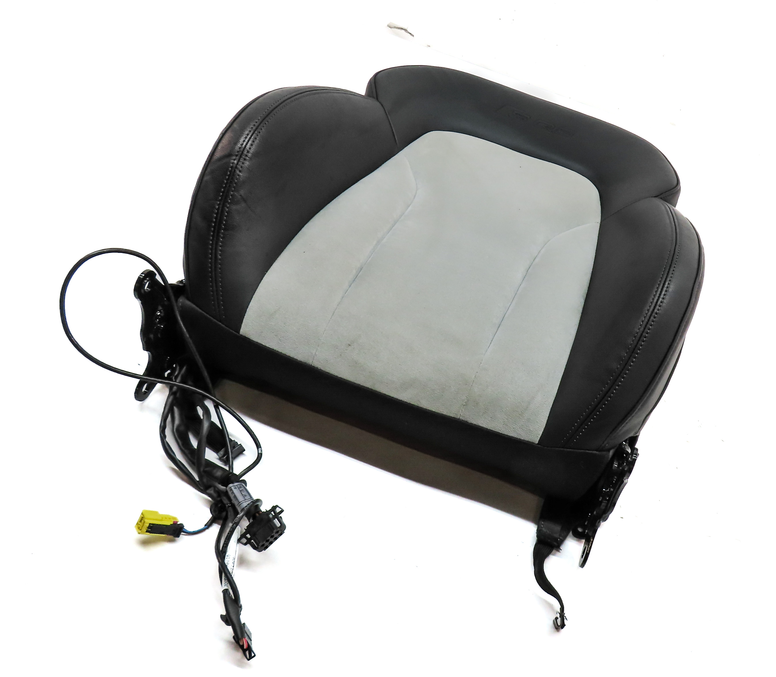15 AUDI SQ5 B8 8R RIGHT PASSENGER UPPER SPORT MEMORY HEATED SEAT CUSHION(Silver) — exact item pictured